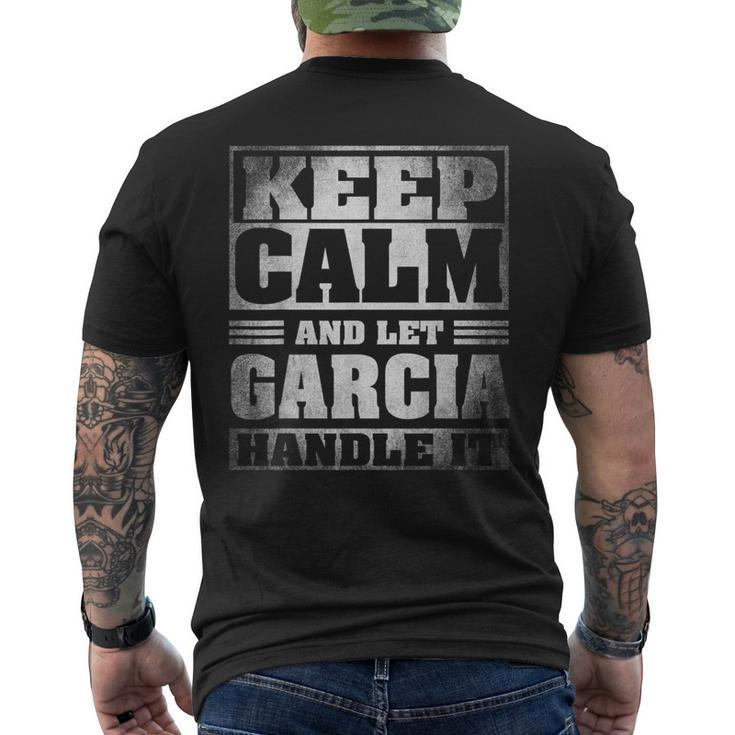 Garcia Name - Garcia Men's T-shirt Back Print