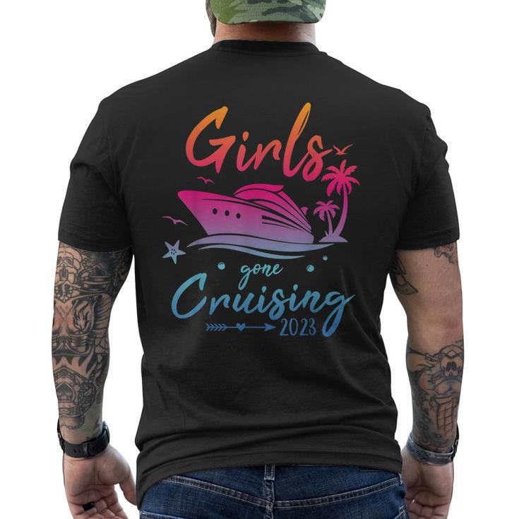 Girls Gone Cruising 2023 Girls Matching Women Cruise Squad Men's Back Print T-shirt
