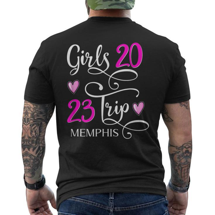 Girls Trip Memphis Tennessee 2023 Vacation Matching Group Men's Back Print T-shirt