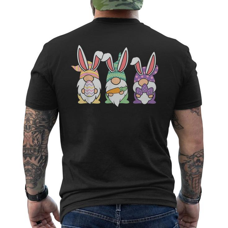 Gnome Easter Easter Day With Gnomes Men's Back Print T-shirt
