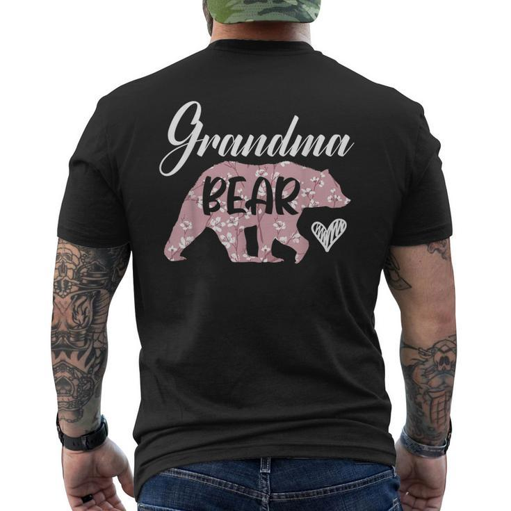 Grandma Bear Lover Grandmother Granny Grandparents Day Mens Back Print T-shirt