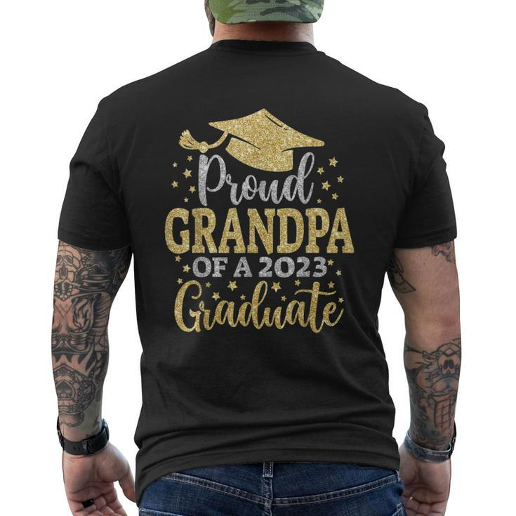 Grandpa Senior 2023 Proud Mom Of A Class Of 2023 Graduate Men's Back Print T-shirt
