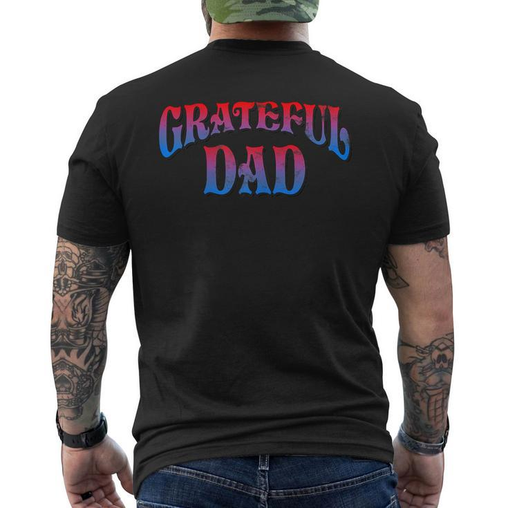 Grateful Dads Worlds Greatest Dad Fathers Day 2019 Men's Back Print T-shirt