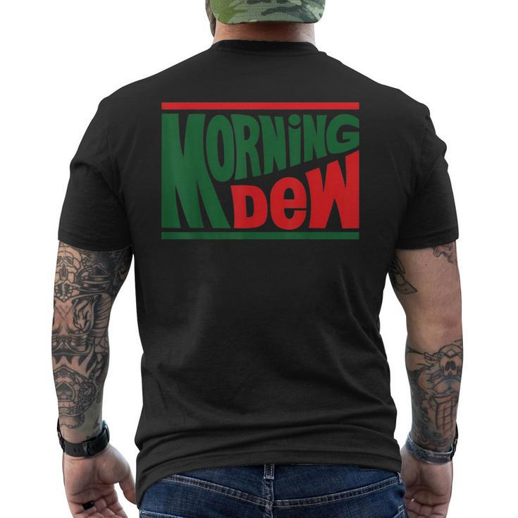 Grateful Morning Dews Rock Band Men's Back Print T-shirt