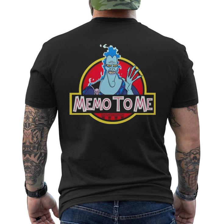 Hades Memo To Me Men's Back Print T-shirt