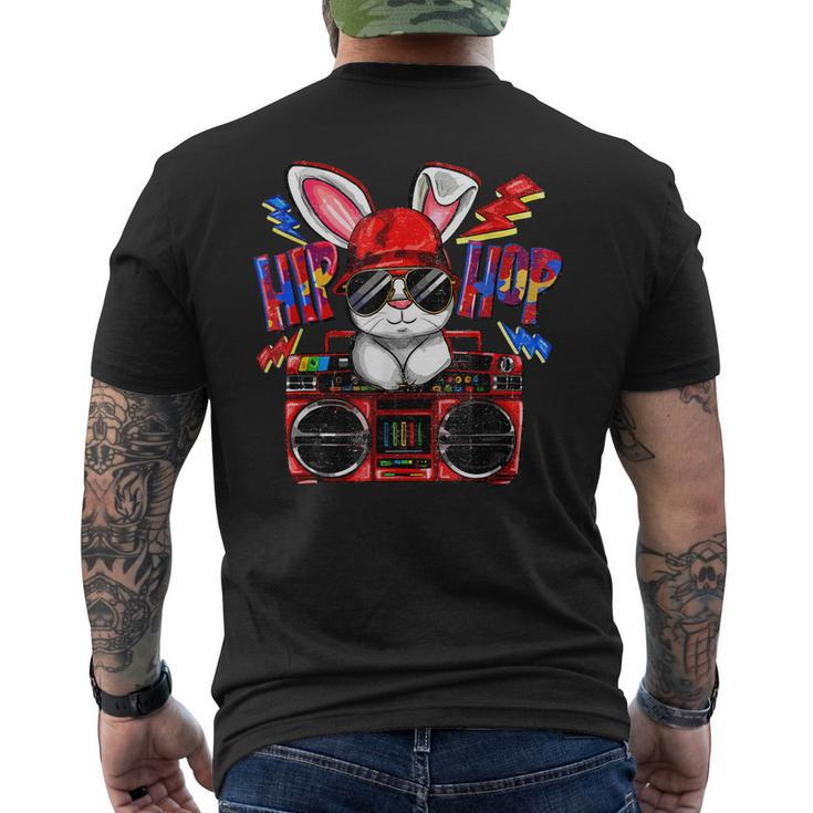 Happy Easter Cool Bunny Hip Hop Baby Boy Kids Toddler Men's Back Print T-shirt