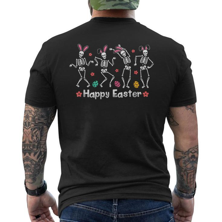 Happy Easter Skeleton Dancer Women Men Dancing Lover Men's Back Print T-shirt