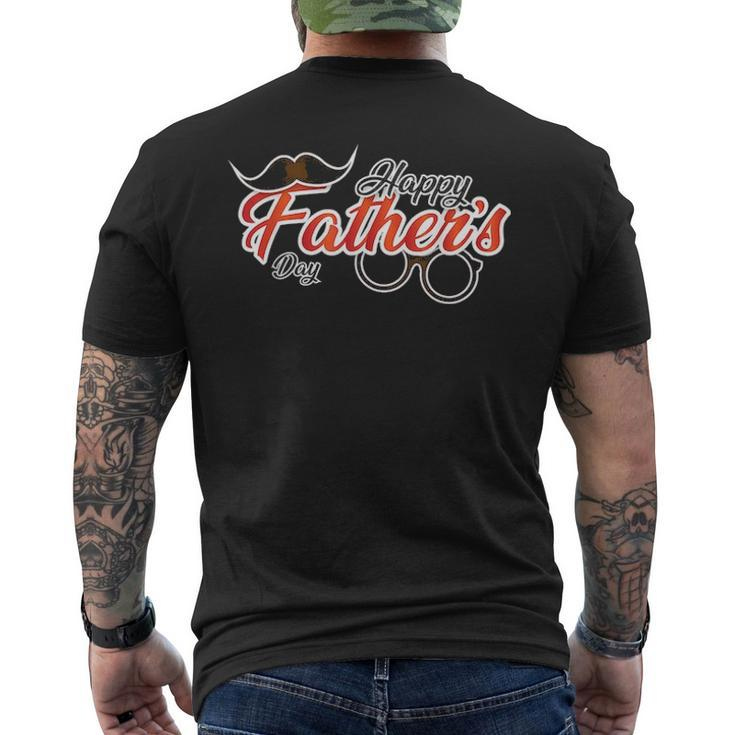 Happy Fathers Day Perfect In Dad Father Day Loves Men's T-shirt Back Print