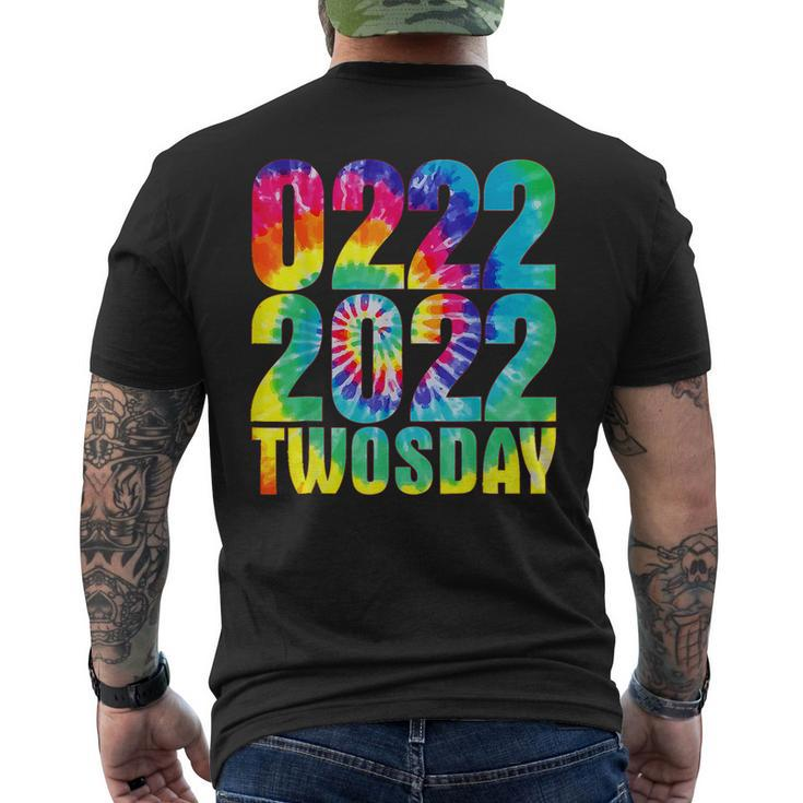Happy Two Days New Years 22222 Graphic T Men's Back Print T-shirt