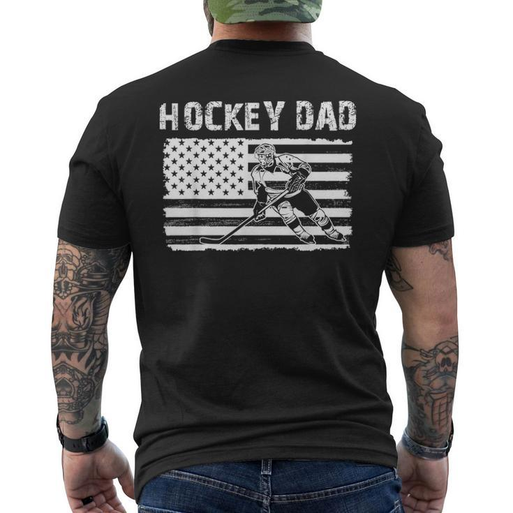Hockey Dad Father Day Men's T-shirt Back Print