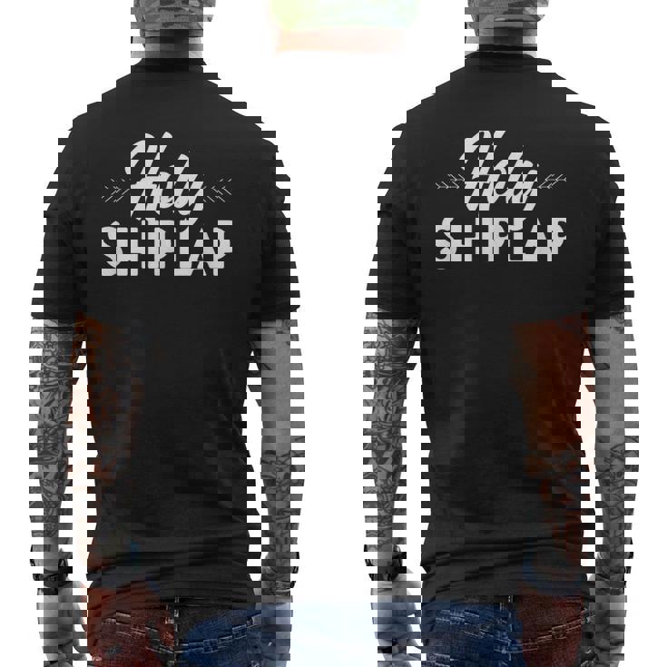 Holy Shiplap Demo Day Men's Back Print T-shirt