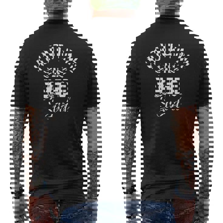 Honoring All Who Served Veterans Day Thank You Veterans Men's T-shirt Back Print