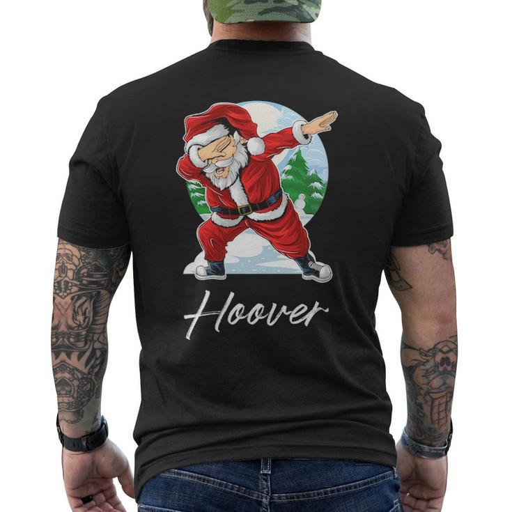 Hoover Name Gift Santa Hoover Mens Back Print T-shirt
