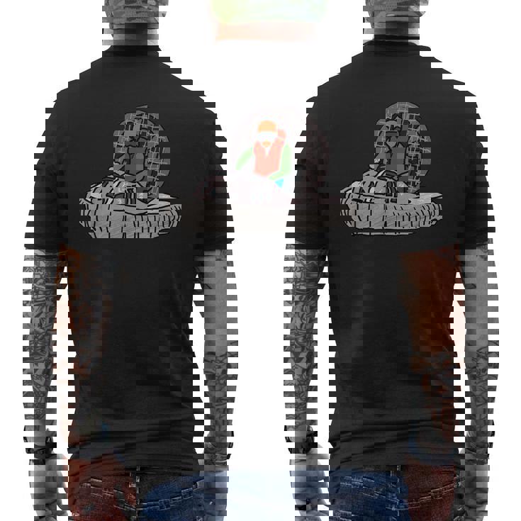 Hovercraft Men's Back Print T-shirt