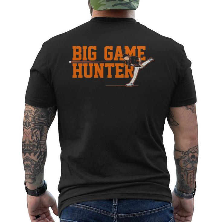 Hunter Brown Big Game Hunter Men's Back Print T-shirt