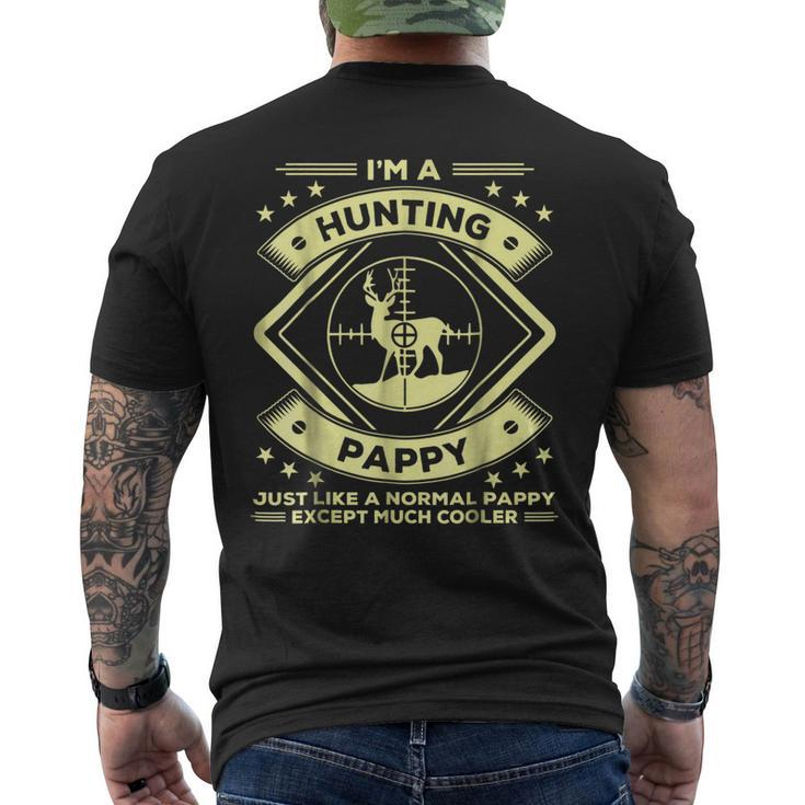 Hunting Pappy  Funny Hunter Gifts Grandpa Mens Back Print T-shirt