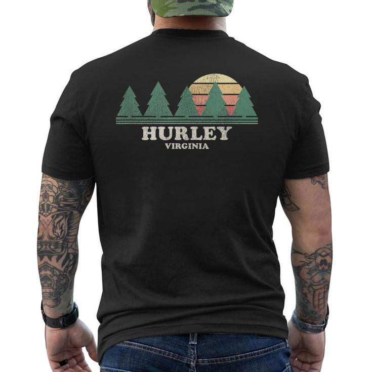 Hurley Va Vintage Throwback Retro 70S Men's Back Print T-shirt