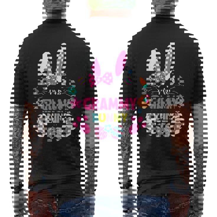 Im The Grammy Bunny Happy Easter Day Cute Easter Bunny  Men's Crewneck Short Sleeve Back Print T-shirt