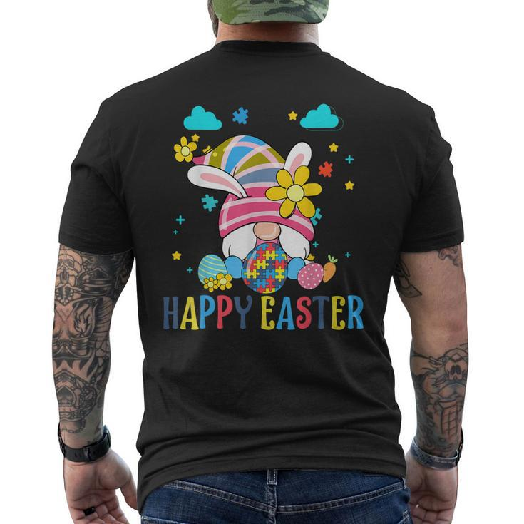 Its Time For Bunny Gnome Rabbit Hunting Happy Easter Day Men's Back Print T-shirt