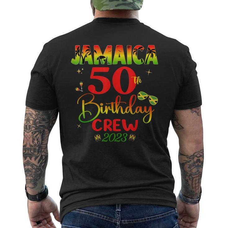 Jamaica Birthday Trip Matching Group 2023 Men's Back Print T-shirt