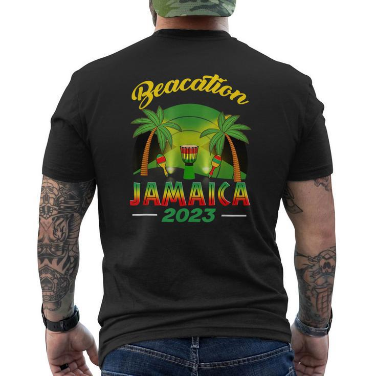 Jamaica Vacation Family Baecation 2023 Matching Men's Back Print T-shirt