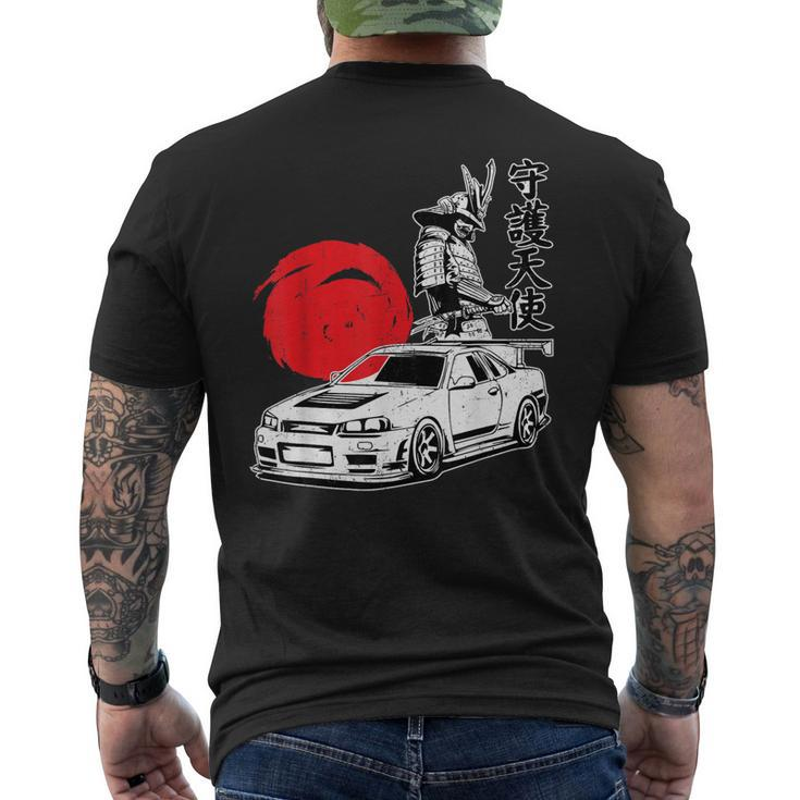 Jdm Japan Motorsport Tuning Car 90S Men's Back Print T-shirt