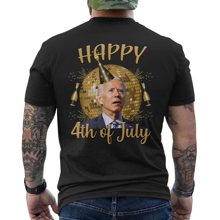 Joe Biden Happy 4Th Of July New Years Eve Biden 2023 Men's T-shirt Back Print