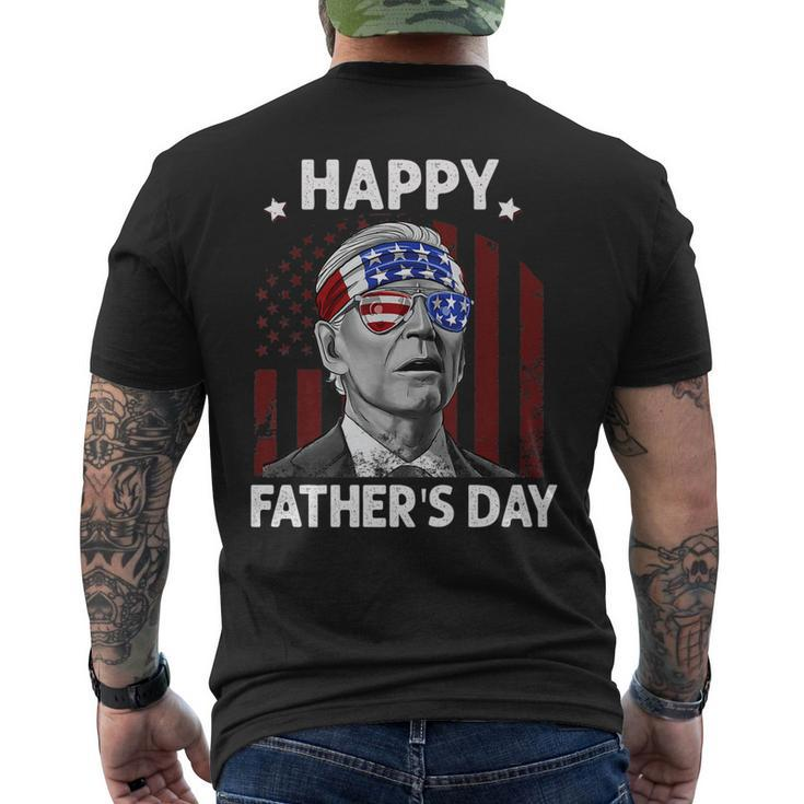 Joe Biden Happy Fathers Day For 4Th Of July Men's T-shirt Back Print