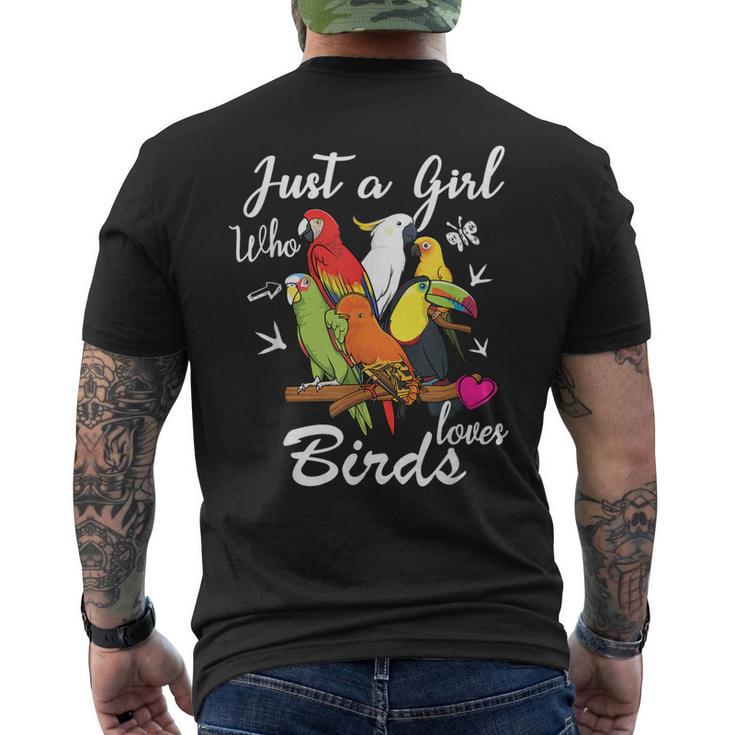 Just A Girl Who Loves Cardinals Funny Cardinal Bird Lover Premium T-Shirt