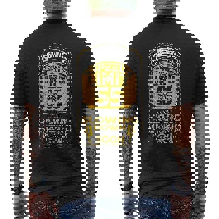 Happy 55th Birthday With Speed Limit Sign 55 Shirt Happy 55th Birthday With Speed Limit Sign 55 Shirt
