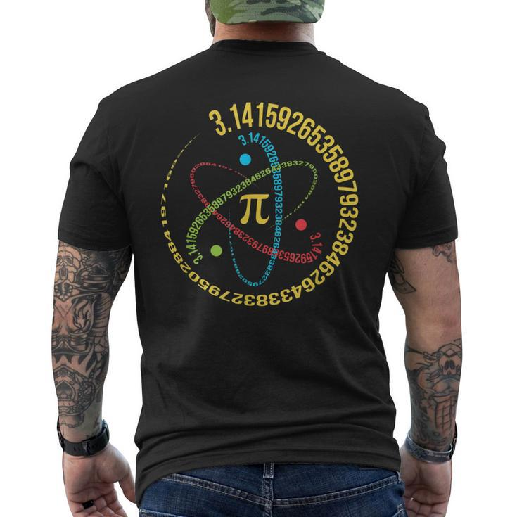 A Keeper For Math Nerds Who Love Pi Men's Back Print T-shirt