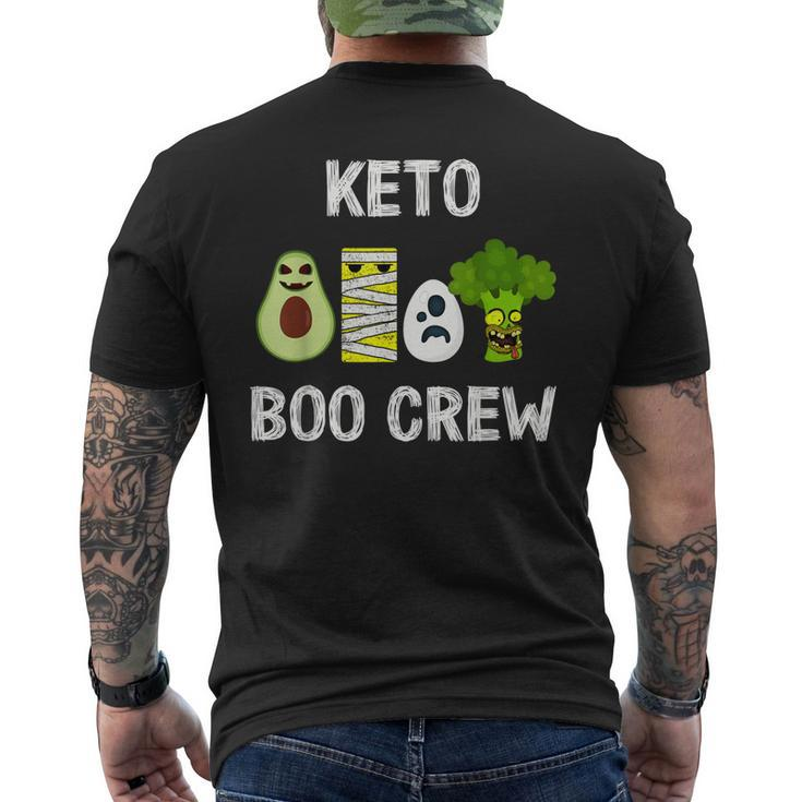 Keto Boo Crew Squad Men's Back Print T-shirt