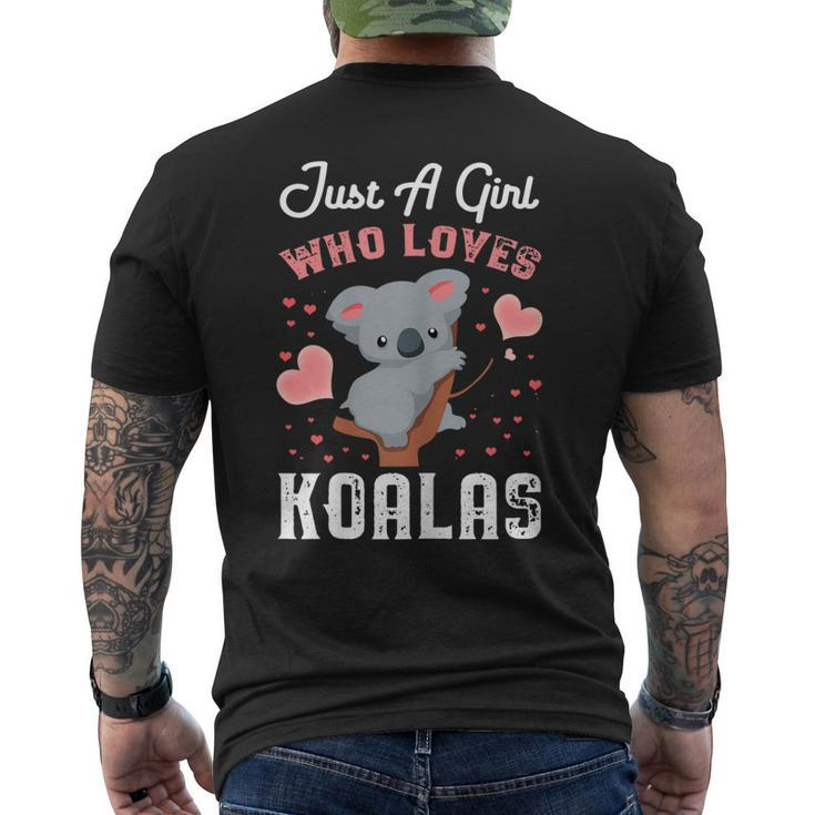 Koala Koalas Lover Koala Toddler Men's T-shirt Back Print