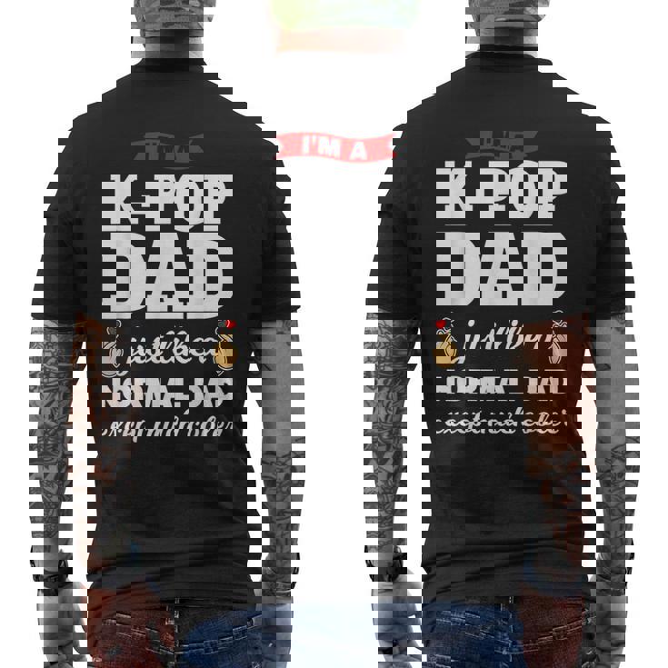 Im A Kpop Dad Kpop Merchandise Men's Back Print T-shirt