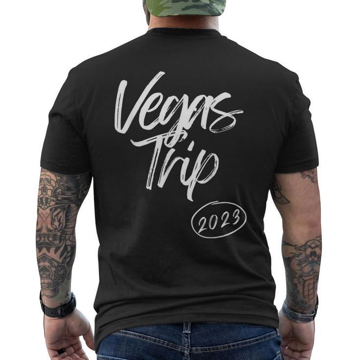 Las Vegas Trip 2023 Family Reunion Matching Cousin Men's Back Print T-shirt
