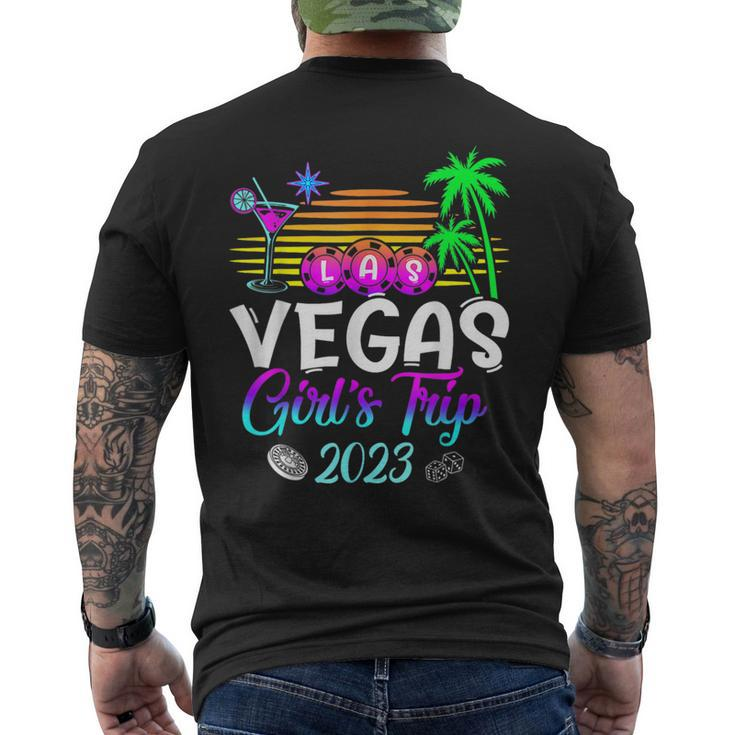 Las Vegas Trip Girls Trip 2023 Men's Back Print T-shirt