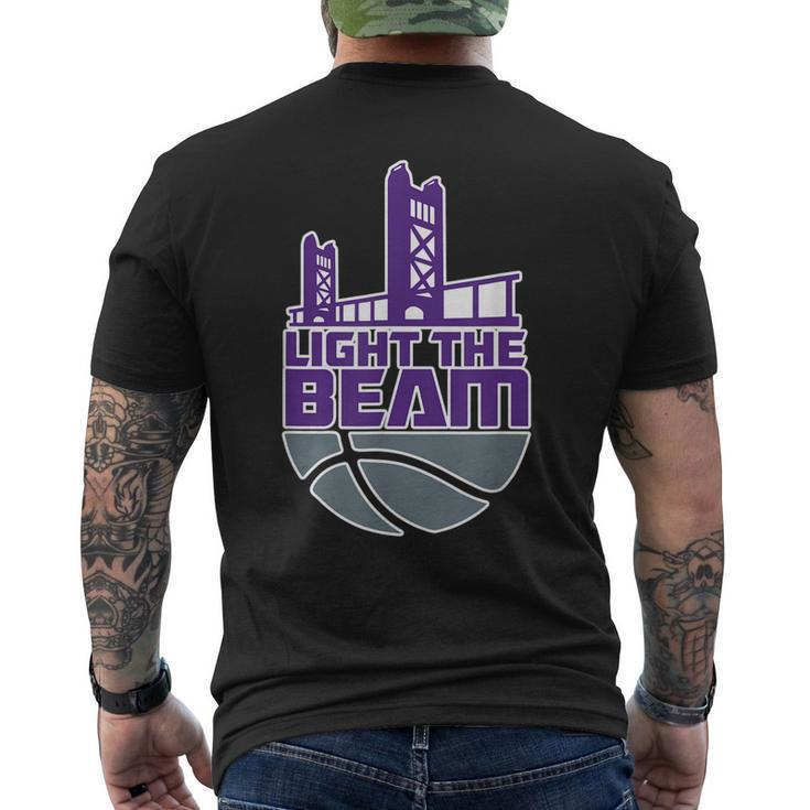 Light The Beam Sacramento Light The Beam Men's Back Print T-shirt