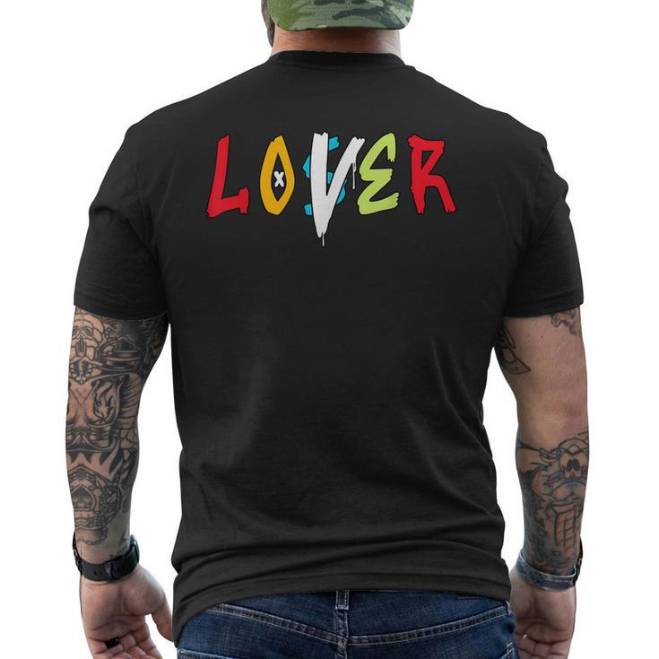 Loser Lover Drip Fruity Pebbles Dunk Low Matching Men's Back Print T-shirt