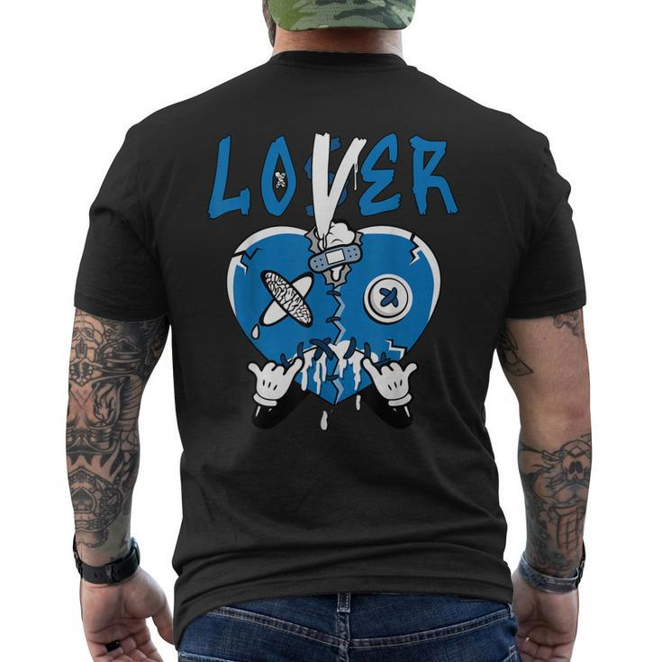 Loser Lover Drip Heart Wizard 3S Matching Men's Back Print T-shirt