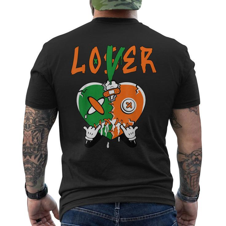 Loser Lover Heart Dripping Dunk Low Florida Matching Men's Back Print T-shirt