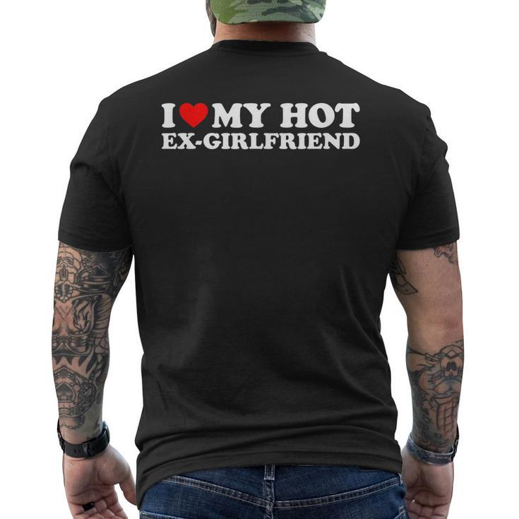 I Love My Hot Ex-Girlfriend Men's Back Print T-shirt