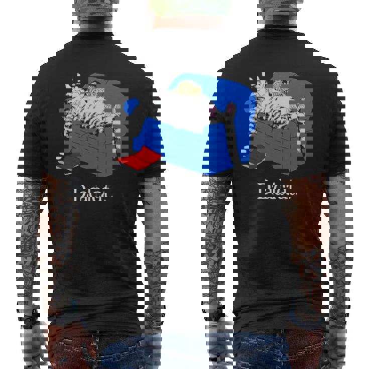 Lzrcat Dadcat Men's Back Print T-shirt