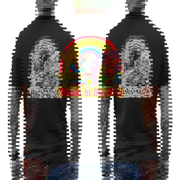 Made In The 80S Retro Vintage 80S Born In 1980S Birthday Men's Back Print T-shirt