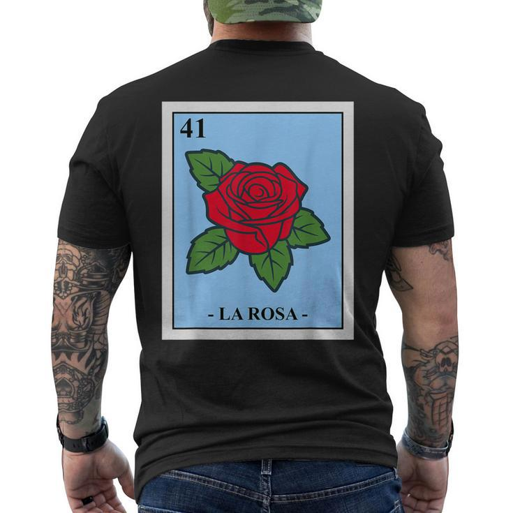 Mexican Bingo Men's Back Print T-shirt