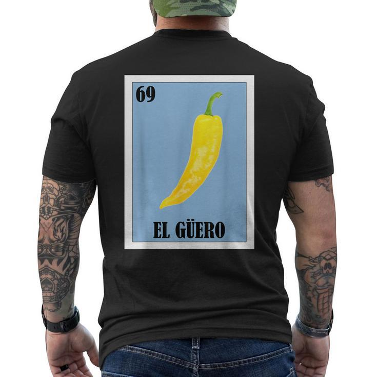 Mexican Food - El Guero Men's Back Print T-shirt