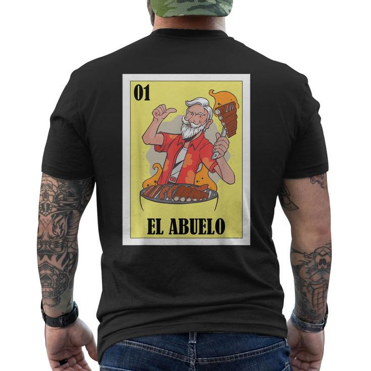 Mexican For Grandpa El Abuelo Men's Back Print T-shirt