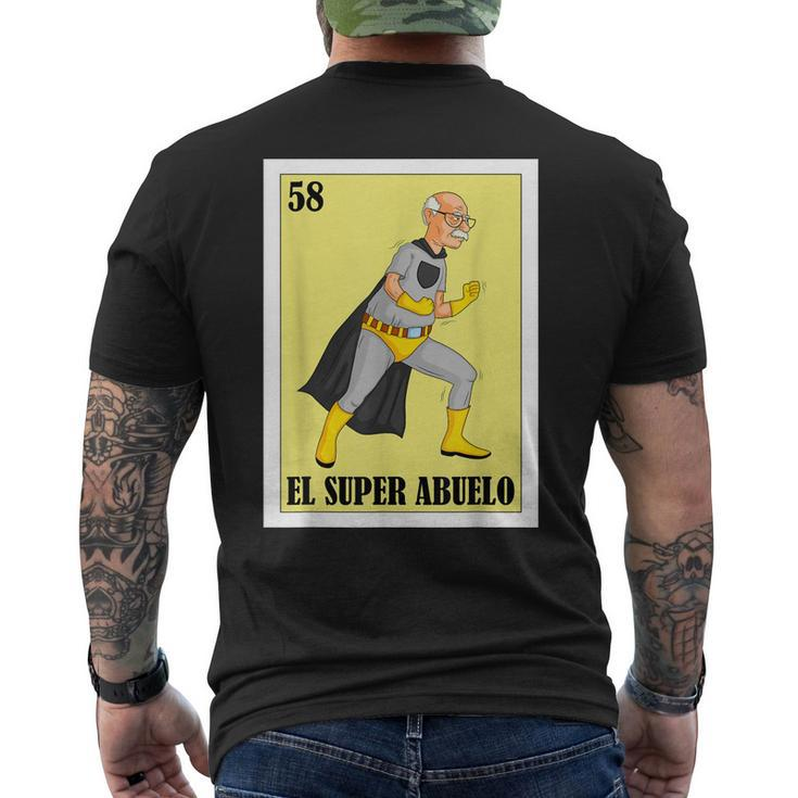 Mexican For Grandpa El Super Abuelo Men's Back Print T-shirt
