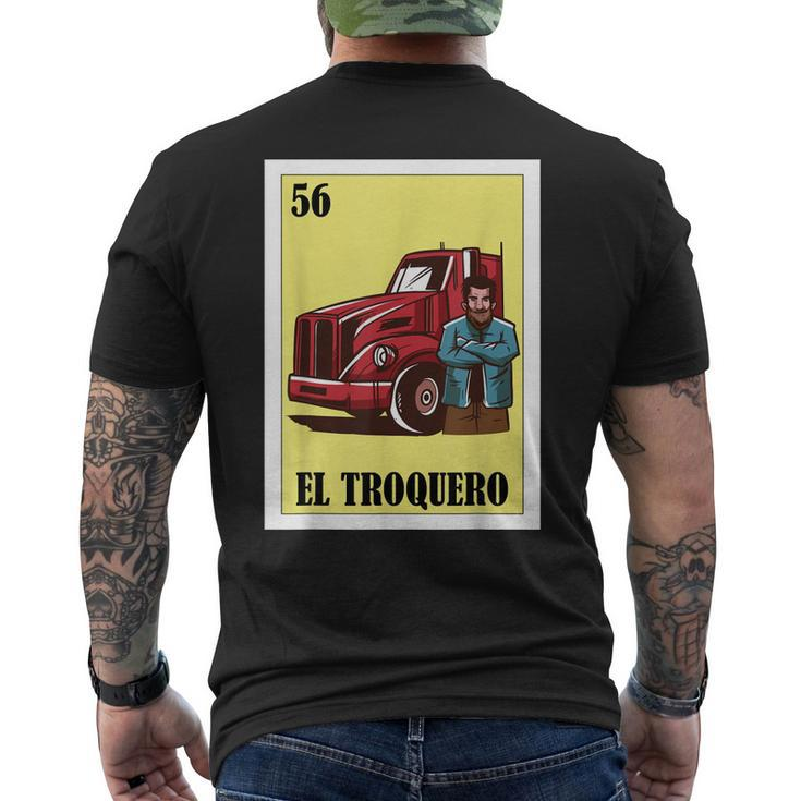Mexican For Truckers - El Troquero Men's Back Print T-shirt