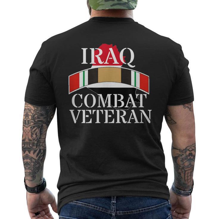 Military Operation Iraqi Freedom Oif Iraq War Ribbon Men's T-shirt Back Print