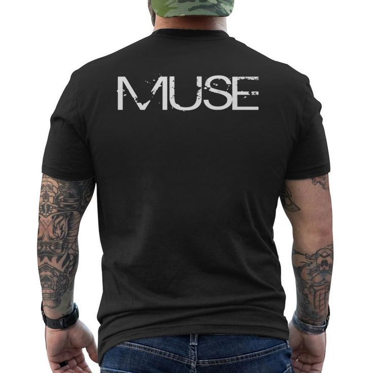 Muse Slim Fit Men's Back Print T-shirt